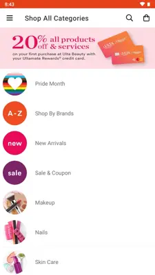 Ulta Beauty android App screenshot 2